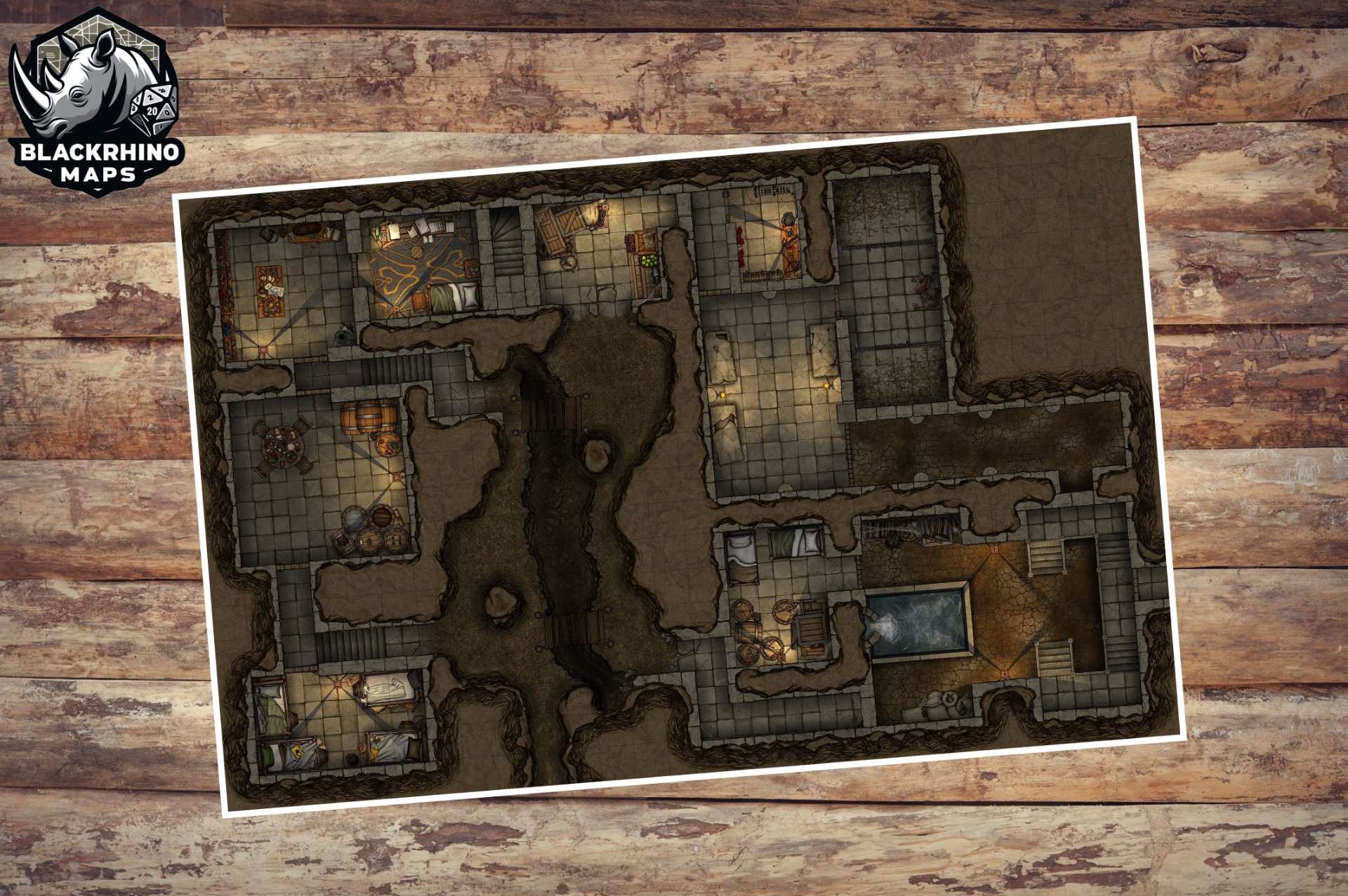 Redbrand hideout lost mine of phandelver lmop blackrhino maps